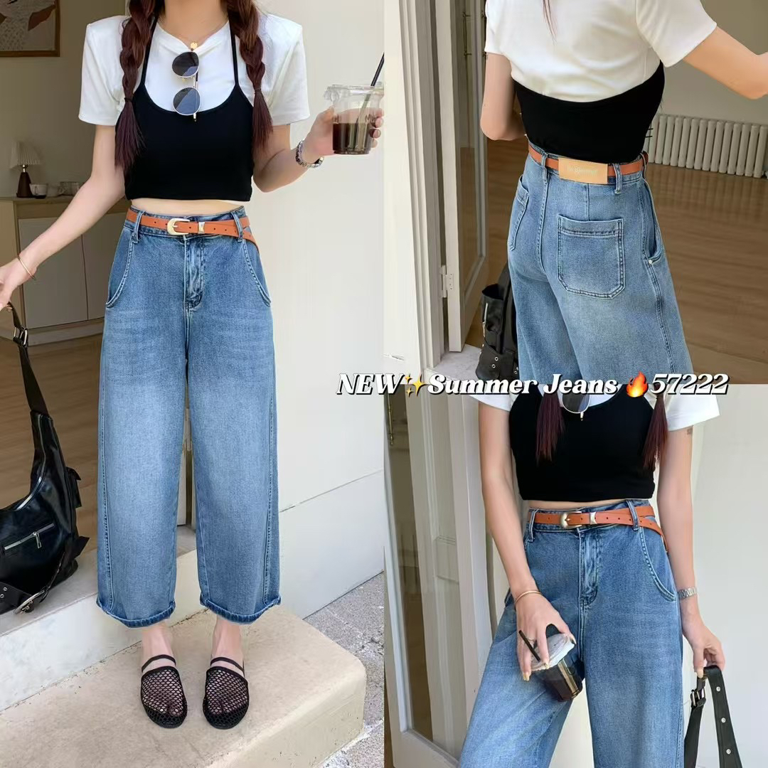 （宝宝）扣号链接—牛仔裤