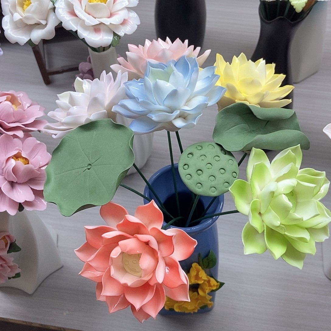 摆件陶瓷艺术家的
