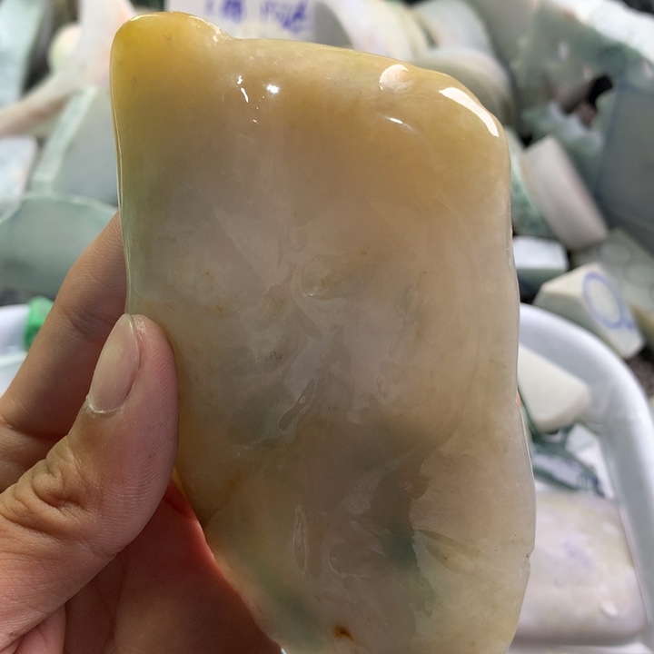 翡翠裸石天然缅甸A货翡翠