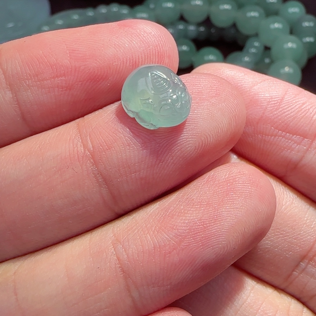 用***5定制翡翠未镶嵌天然翡翠