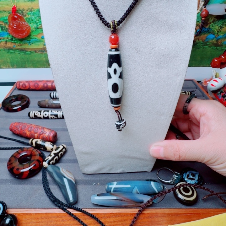 玛瑙/玉髓合金珠宝半成品