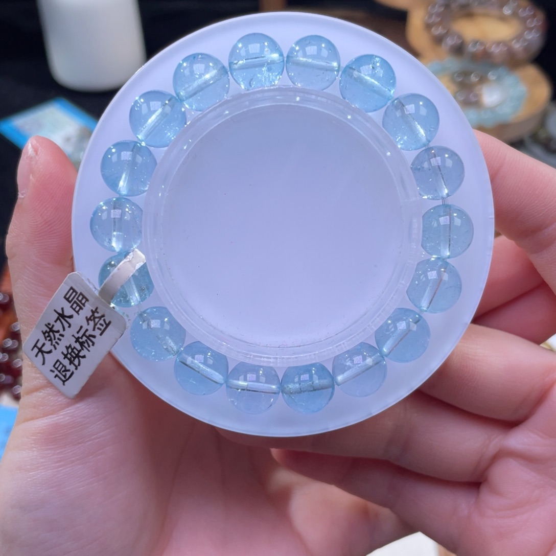 托帕石手链未镶嵌10mm   .736