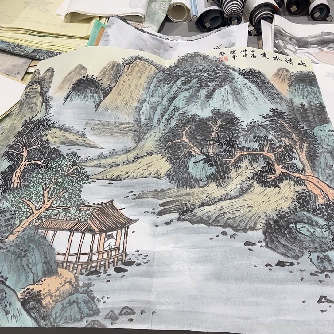 国画ZH精品国画作品