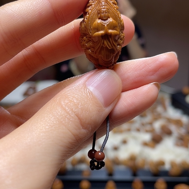 橄榄核手串/手链九龙观音