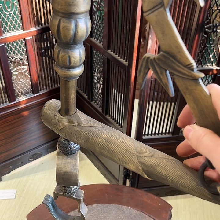 铜中古工艺品摆件