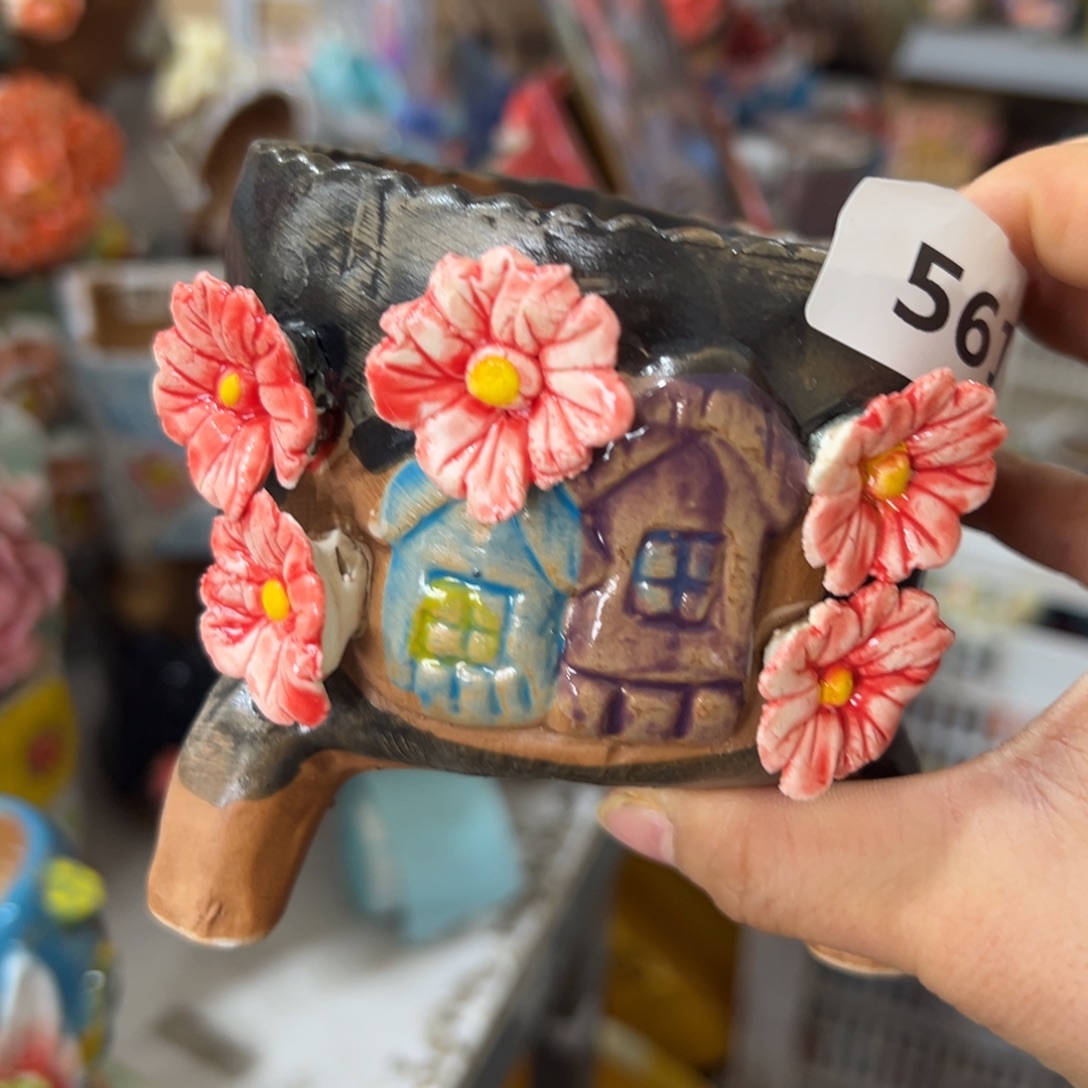 多肉花盆，满20发货爱退款拉黑