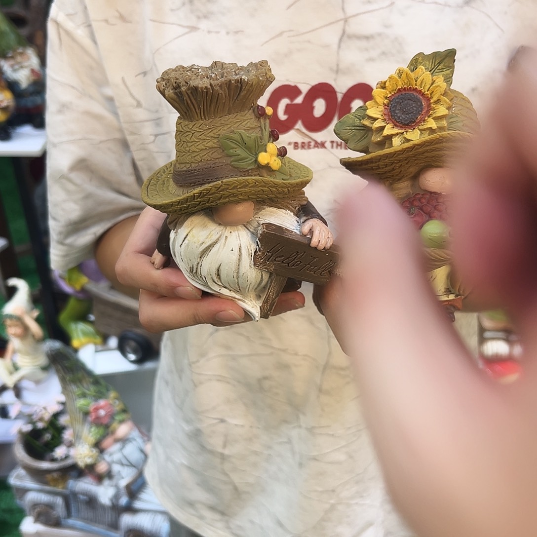 摆件花园摆件红红火火