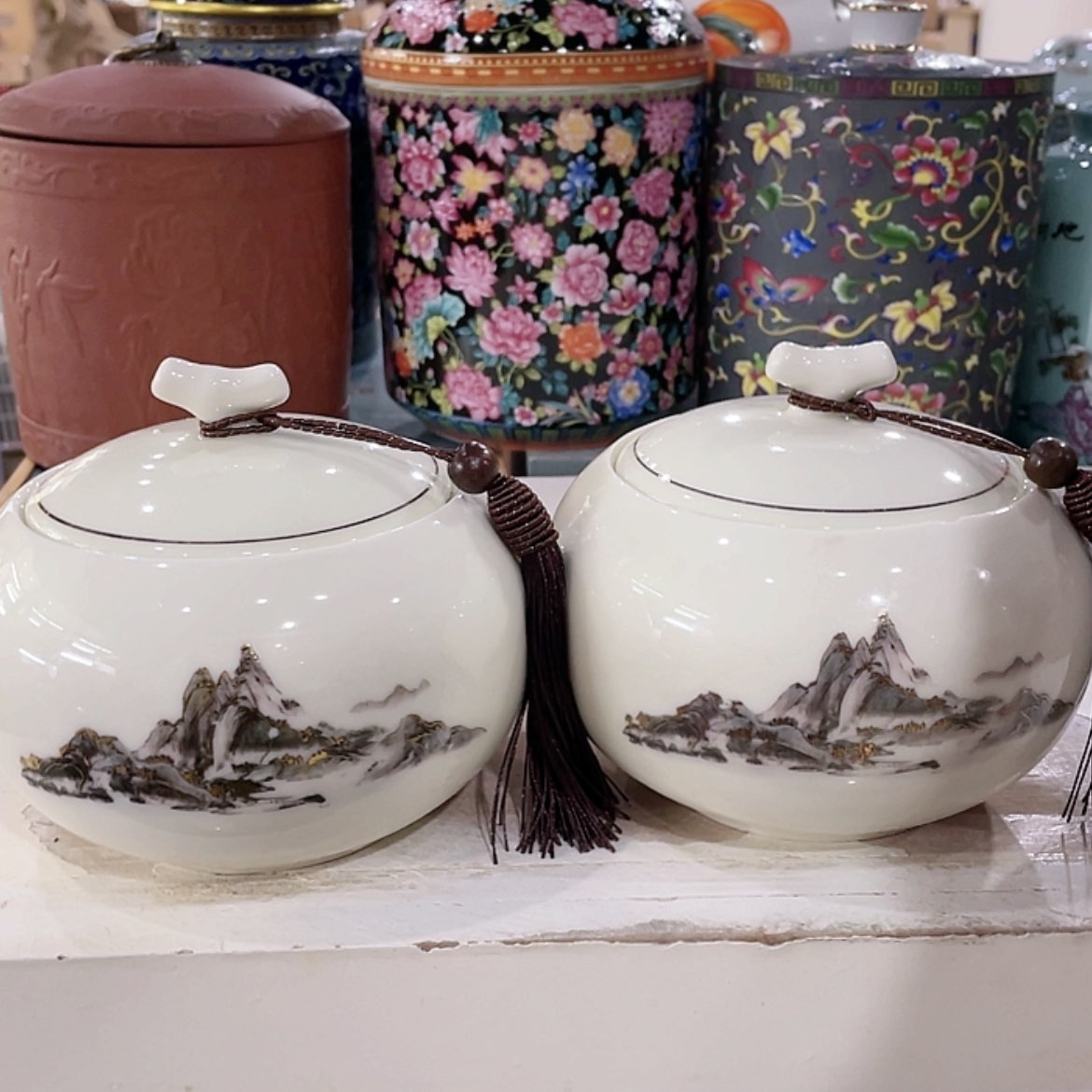 【闪购商品】罐陶瓷茶叶罐密封罐