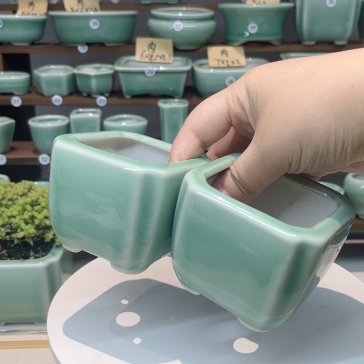 盆心缘小花盆2只默认微瑕口7高6