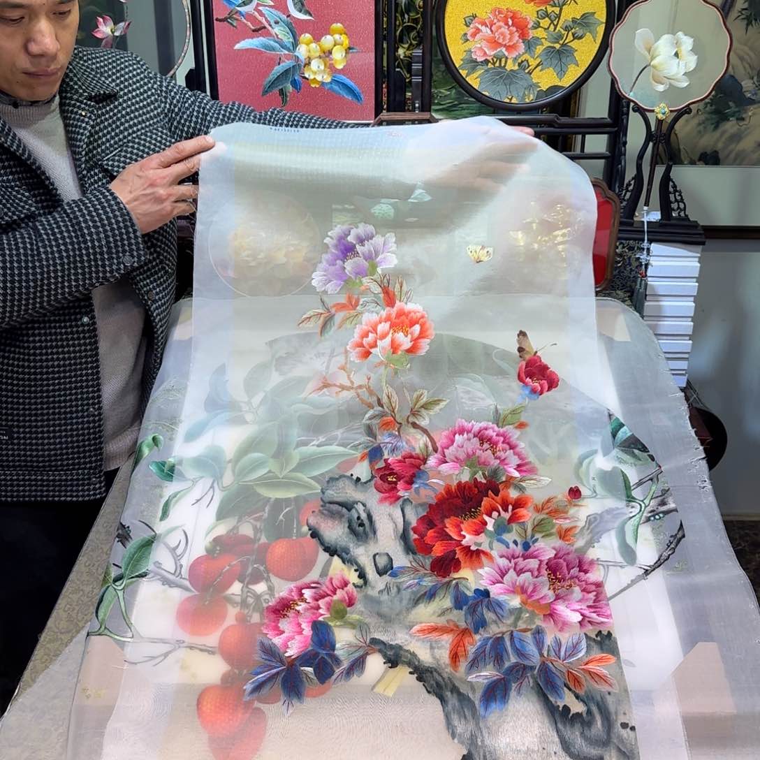 刺绣刺绣工艺精湛