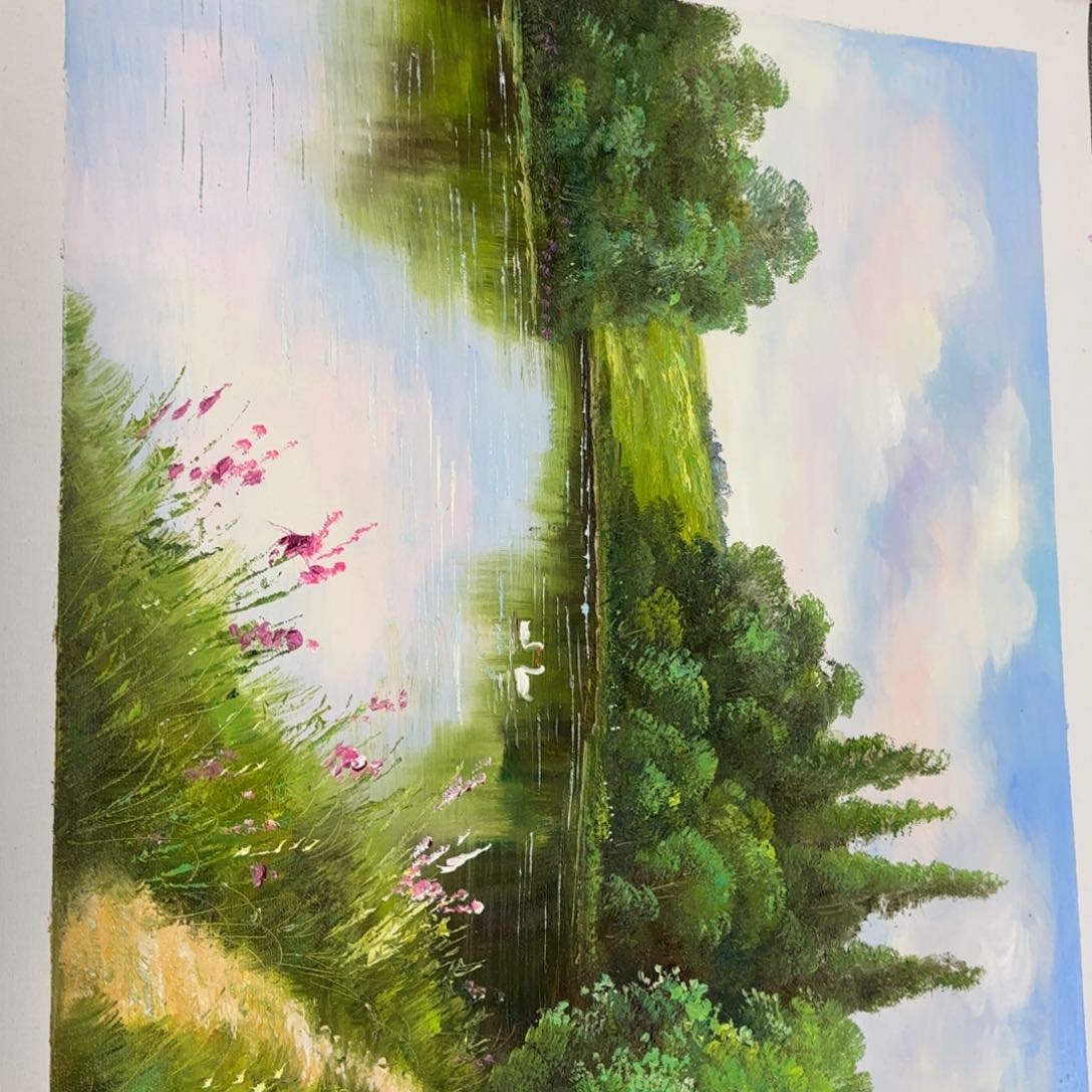 油画优惠活动开始了。