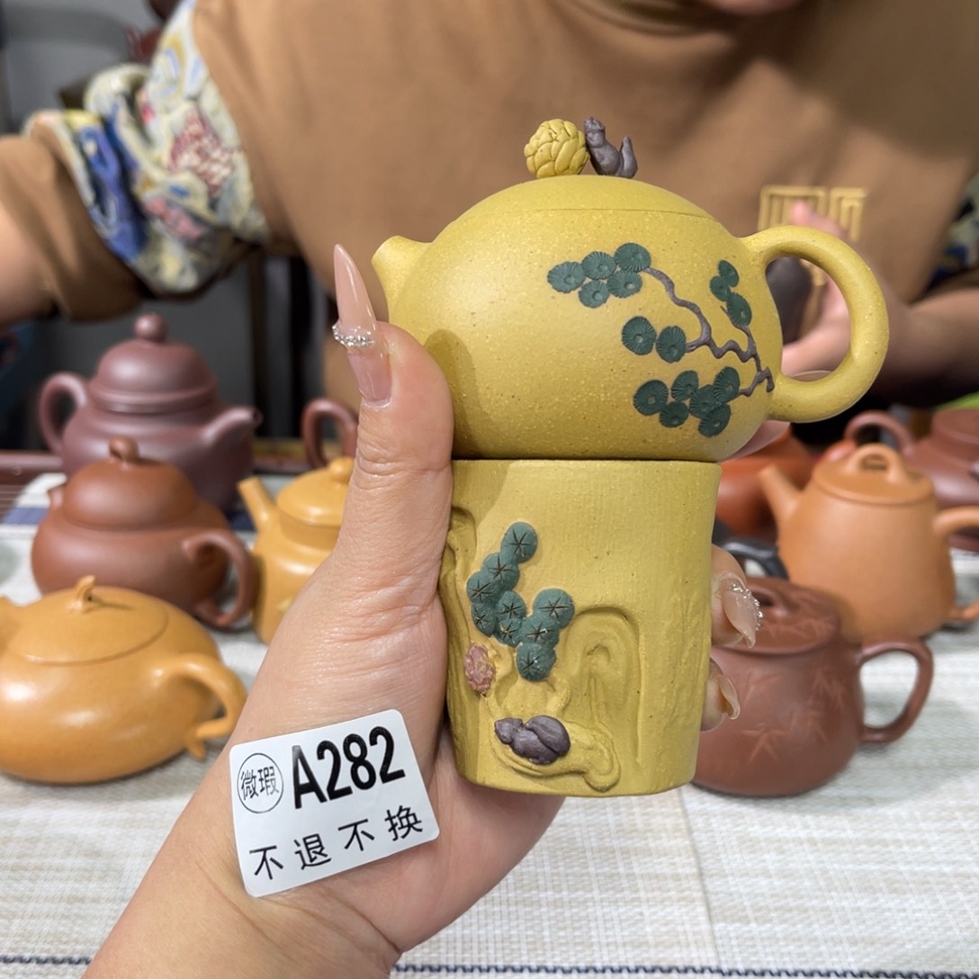 茶杯紫砂宜兴原矿紫砂精品手工