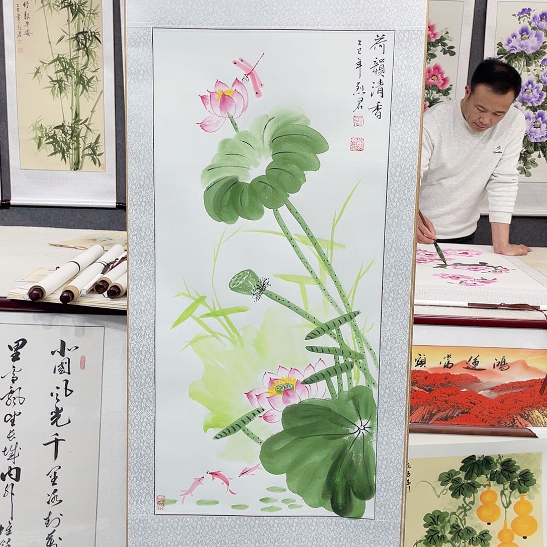 国画手绘作品手绘作品