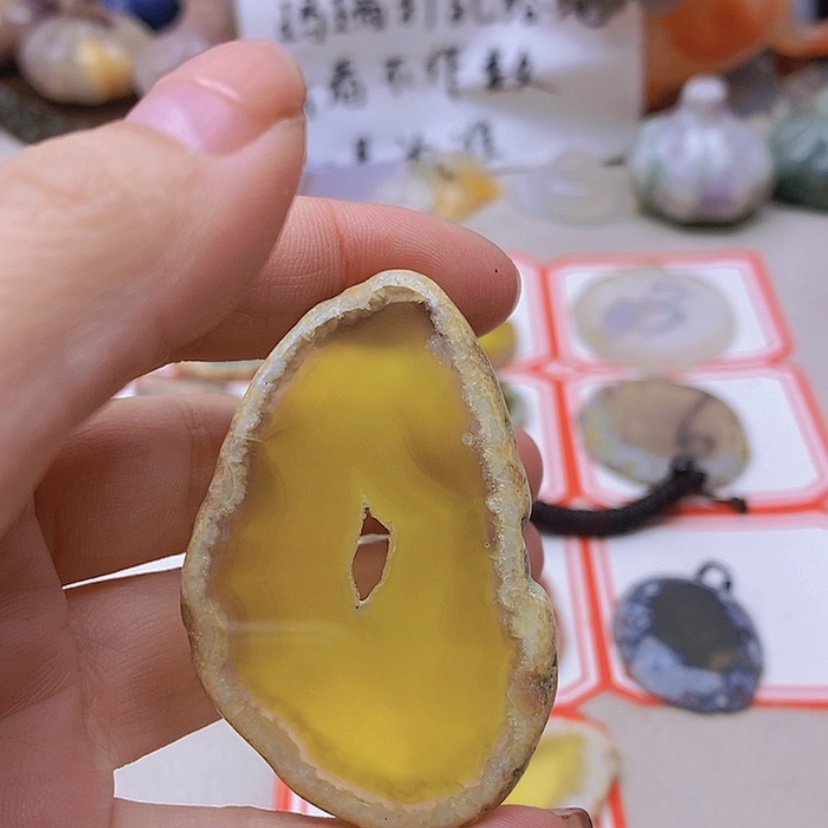 【闪购商品】未镶嵌玛瑙/玉髓珠宝半成品夏*怡