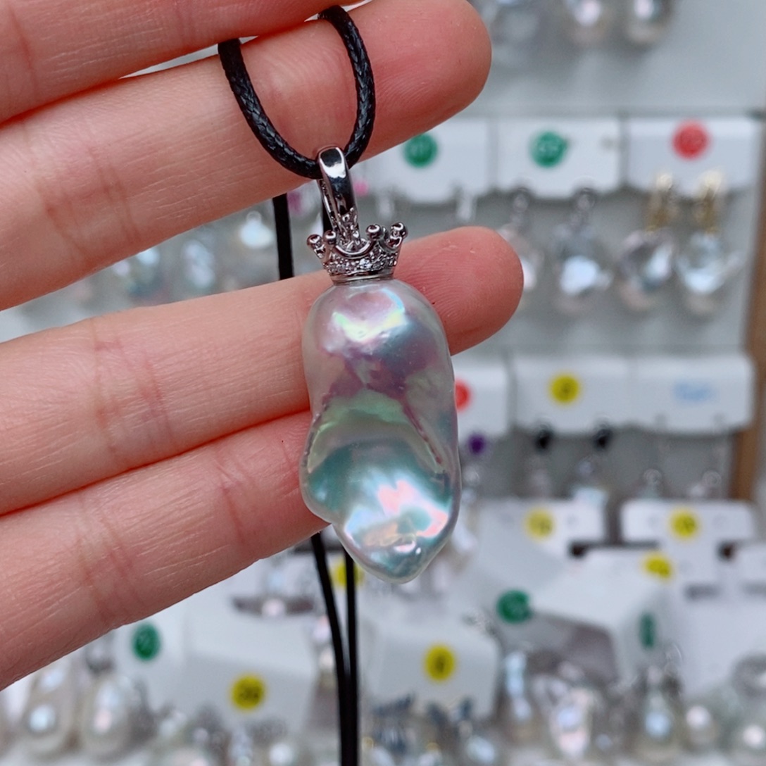 好***运淡水珍珠其他银S925镶嵌