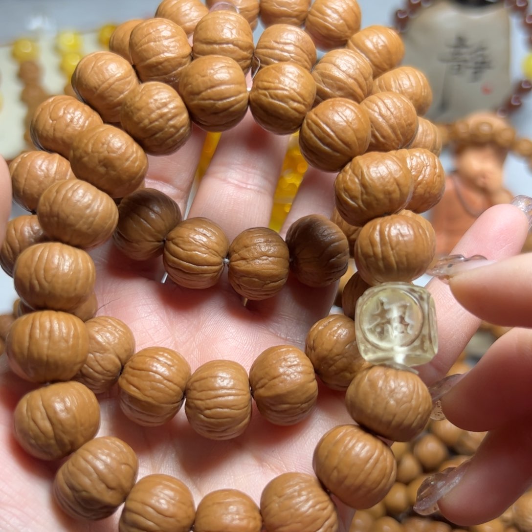 核桃手串/手链用****1南瓜15尺寸