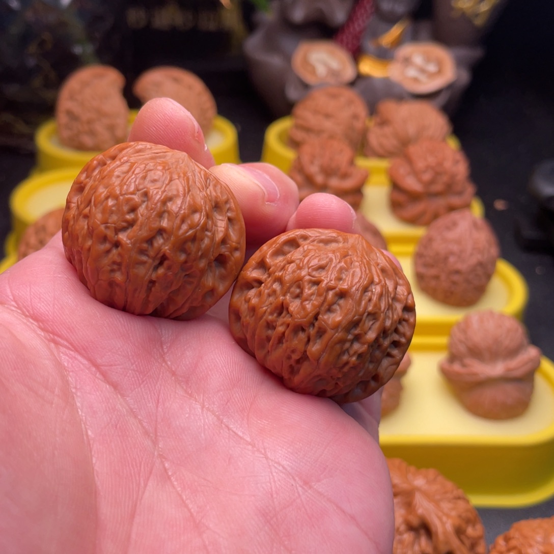 吊坠文玩核桃铁锤36