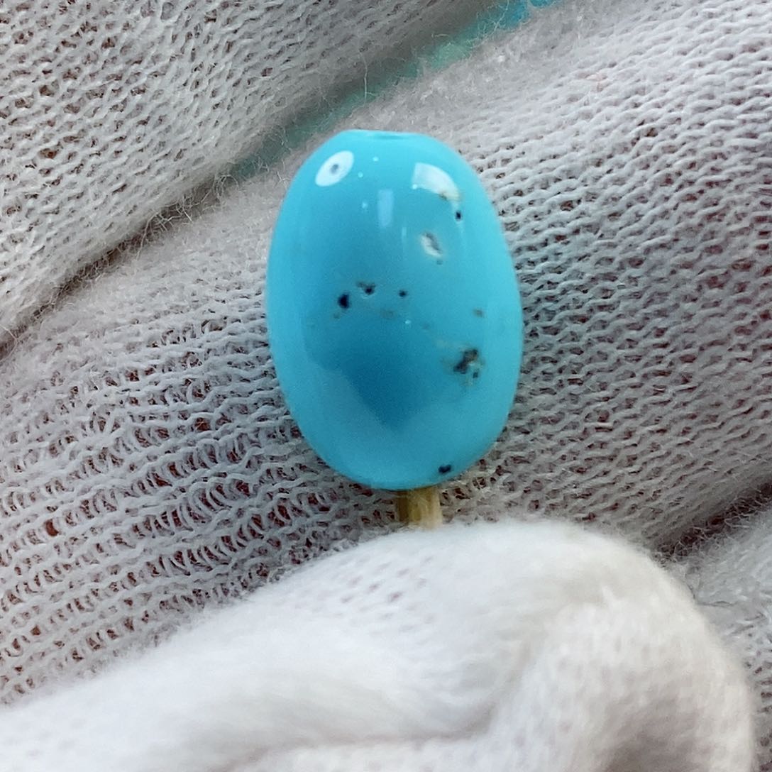 绿松石珠宝奇石未镶嵌海**人