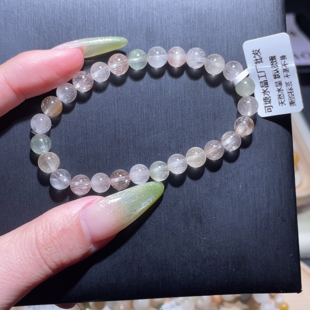 水晶手链未镶嵌230号多样性发货一-T  7+