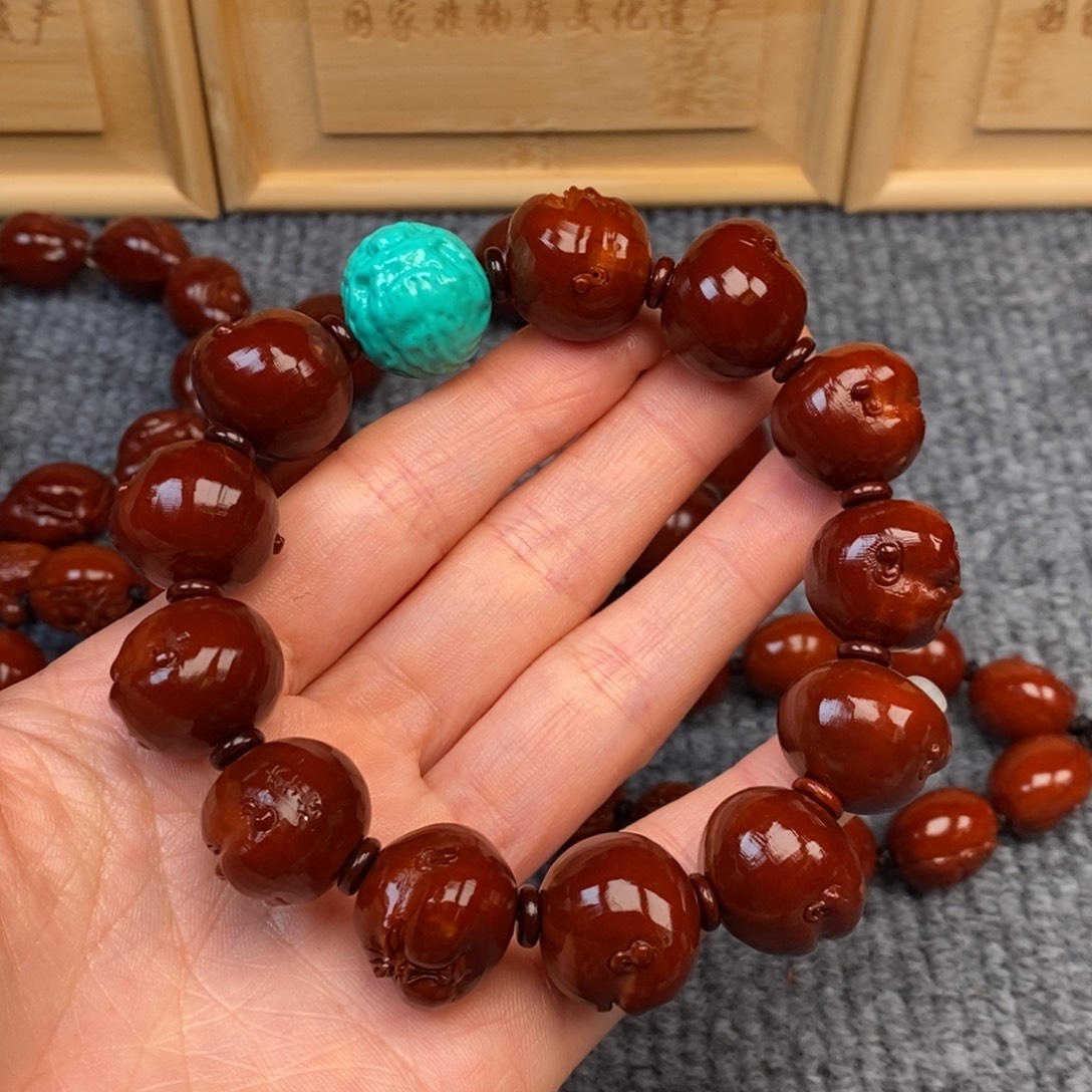 无***人手串/手链橄榄核百态