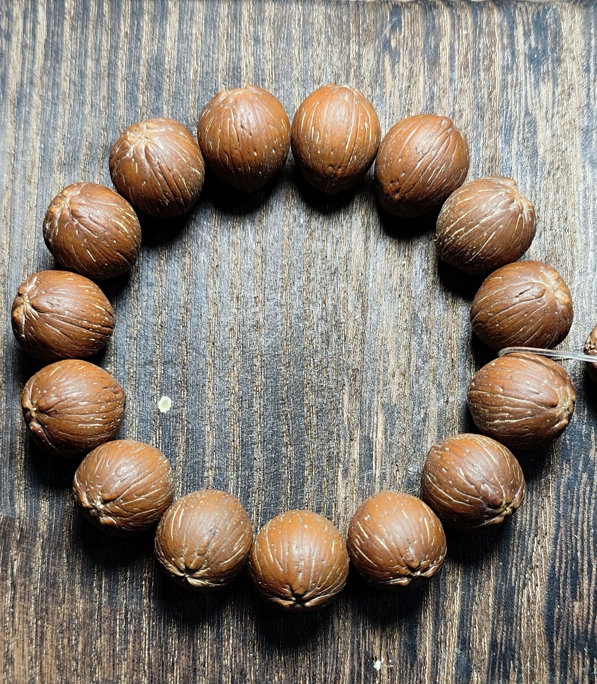 原生态油性天花板三眼紫金鼠招财鼠天然正圆文玩佛珠男女