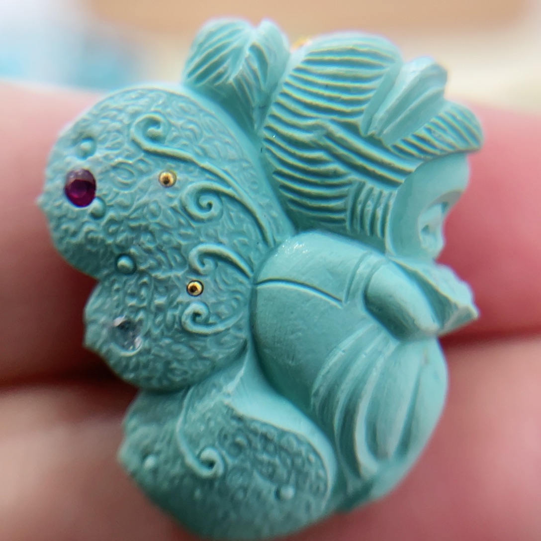 绿松石配饰未镶嵌