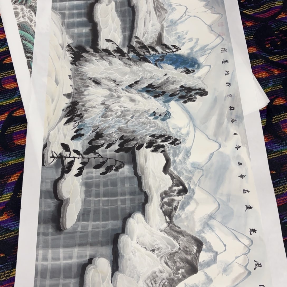 国画国画老师作品刘