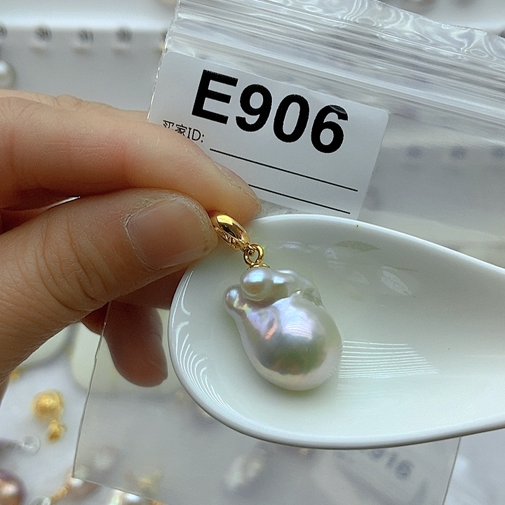 淡水珍珠颈饰银S925镶嵌