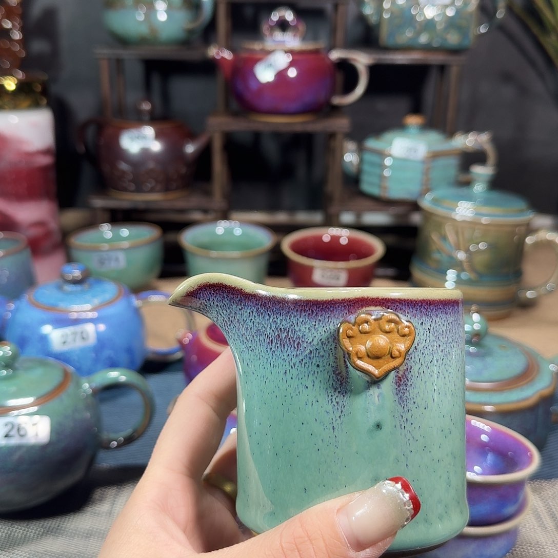 钧瓷……窑变……公道……