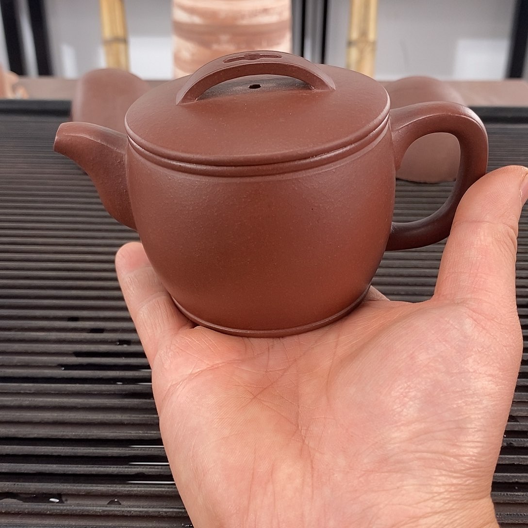 紫砂茶壶汗瓦容量210CC