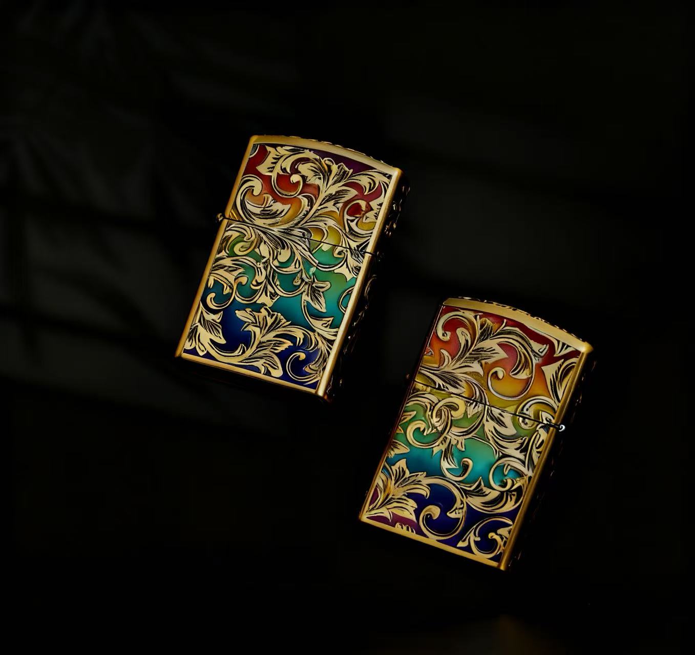 限量版 夜光七彩唐草个性煤油机（配官方礼盒）