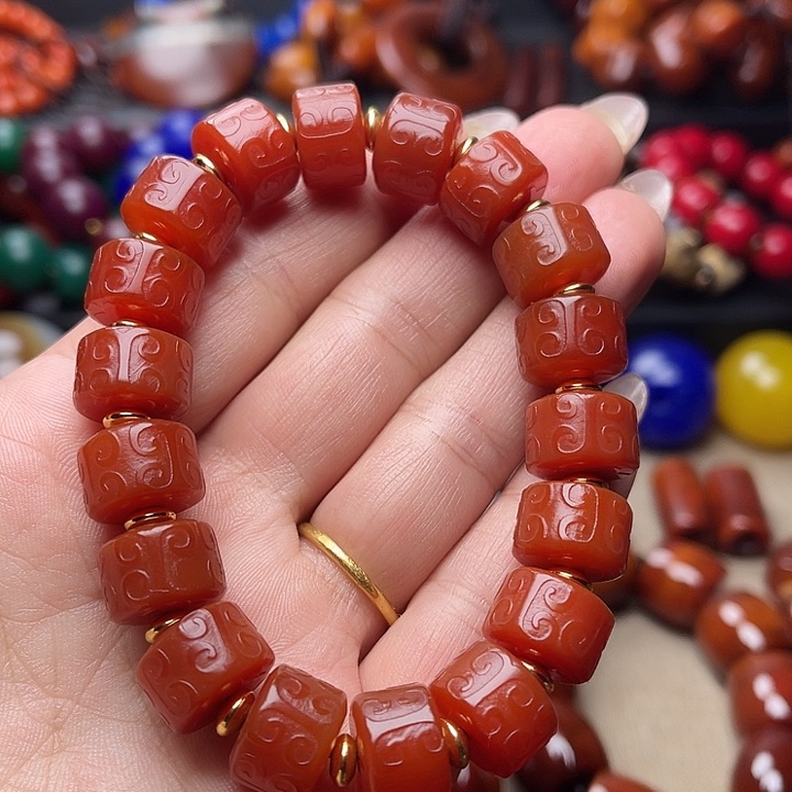 玛瑙/玉髓手链未镶嵌