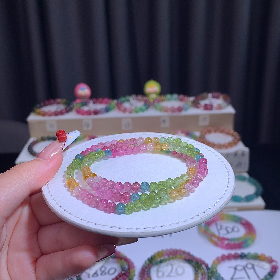 碧玺手链未镶嵌碧玺