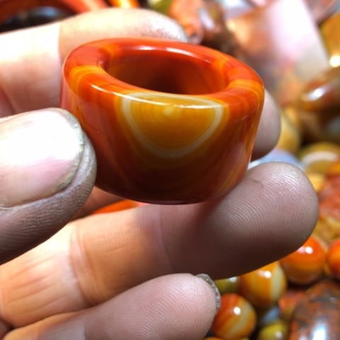 玛瑙/玉髓手链合金深**山