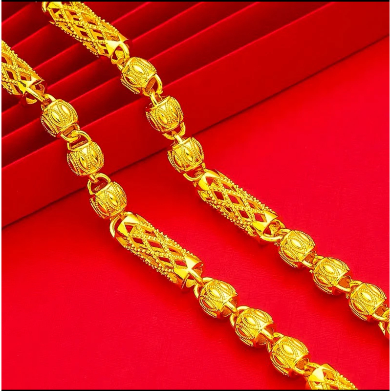 【时尚好物】竹节镂空 灯笼项链