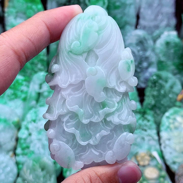 翡翠吊坠(不含链)未镶嵌