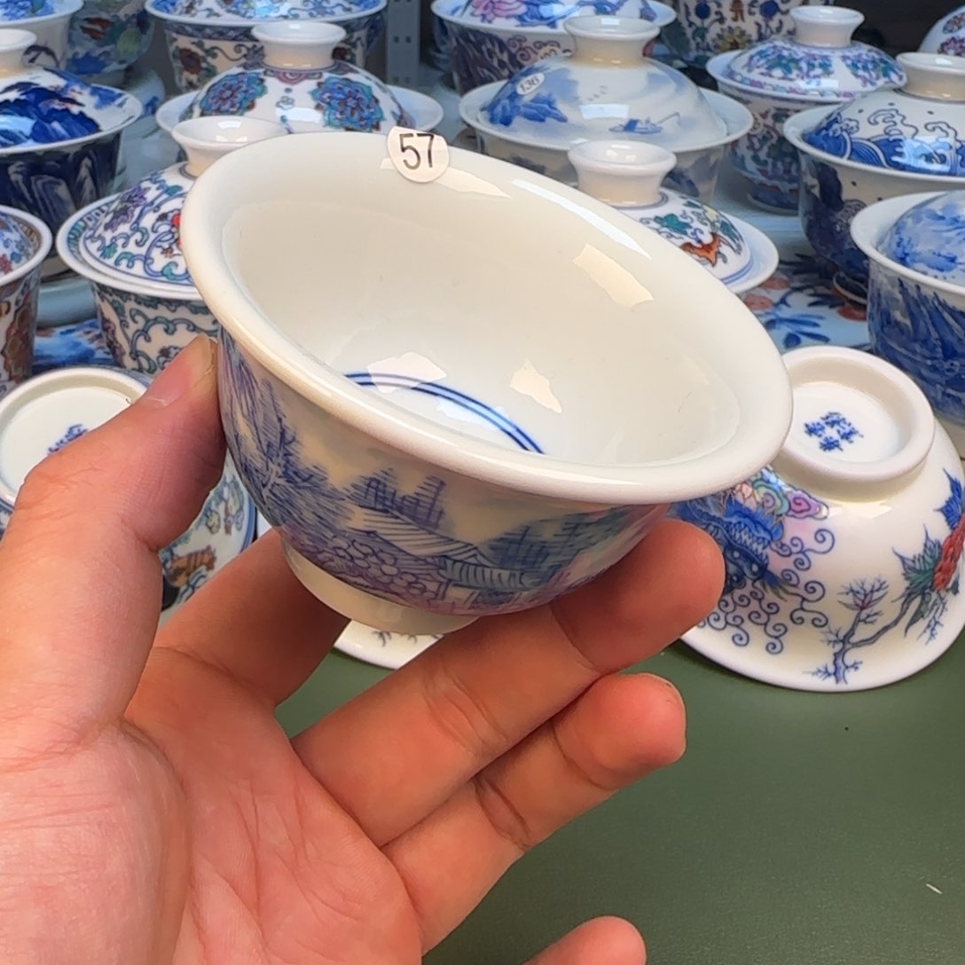 彦祖纯手工手绘茶具57