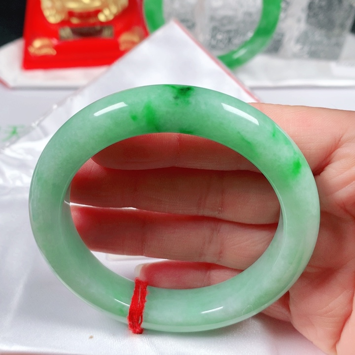 未镶嵌手镯翡翠 编号0253 正圈55