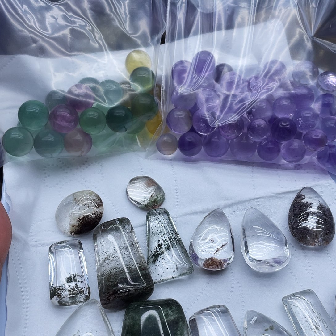 七***光珠宝半成品未镶嵌水晶144