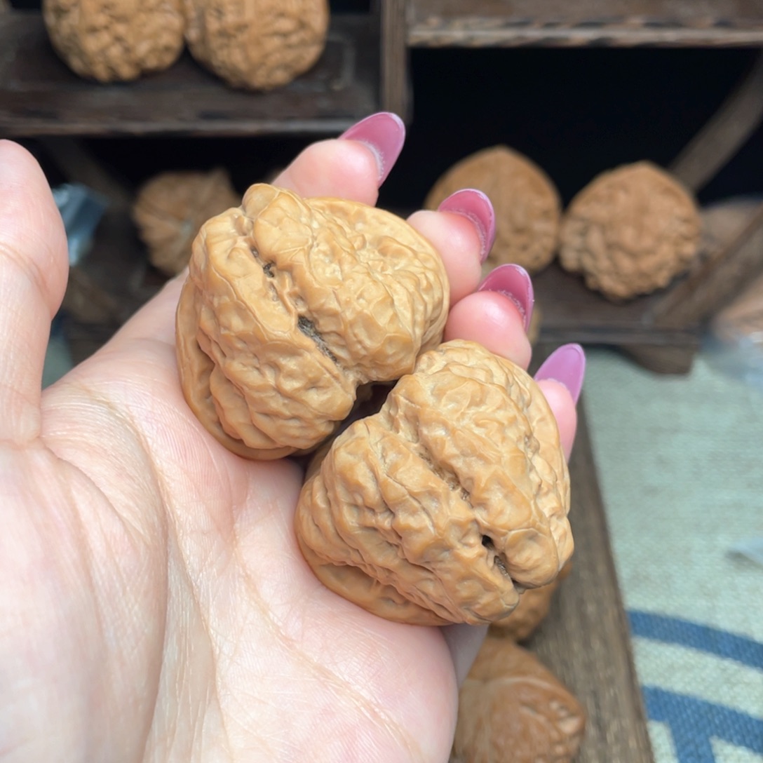 文玩核桃把件41蛤蟆头