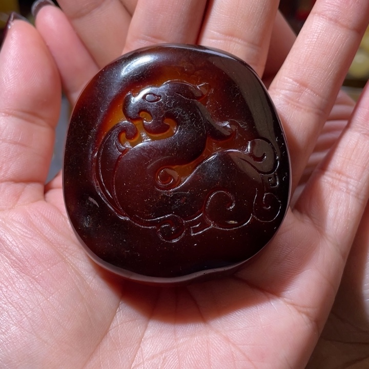 琥珀吊坠(不含链)未镶嵌