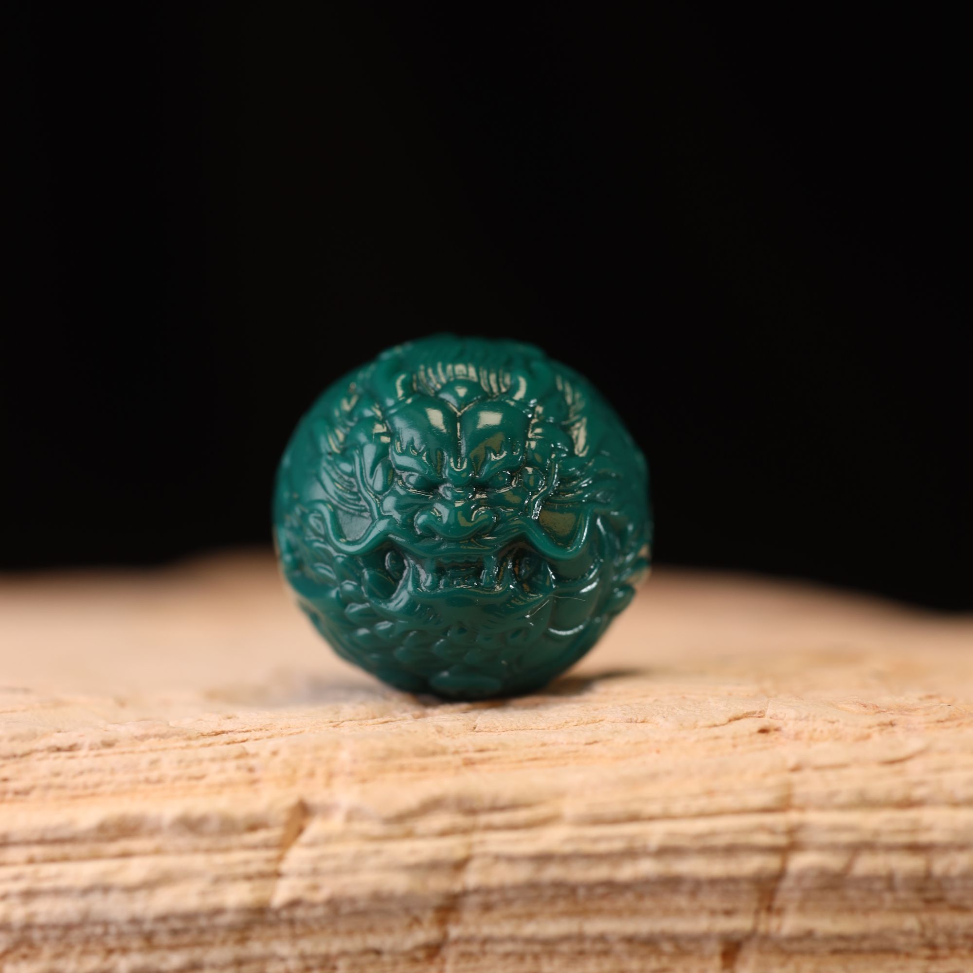 【大吉出品】ZG专属-龙珠地狱色文玩手串配饰珠子隔珠散珠