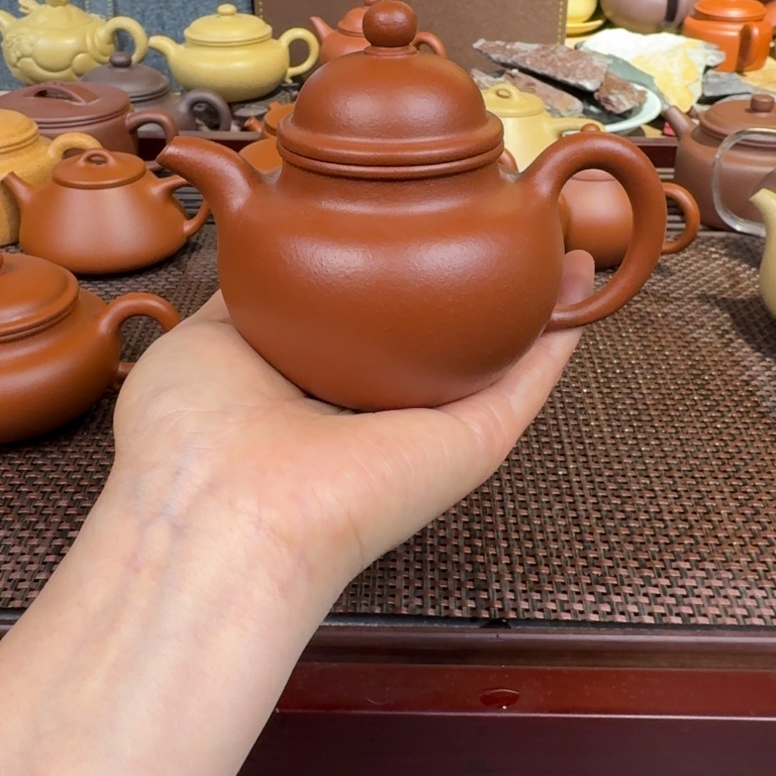 红泥茶壶200毫升左右