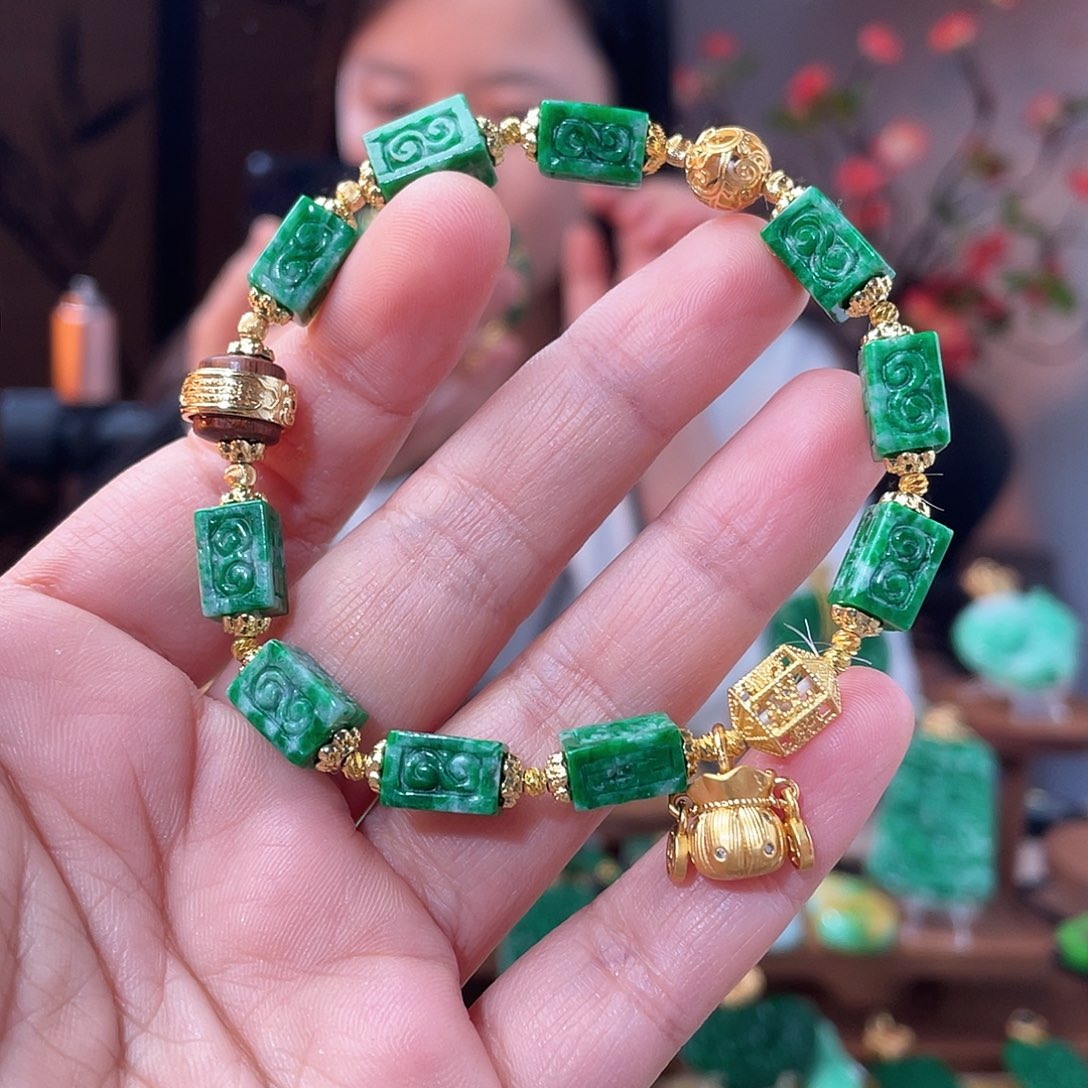 翡翠未镶嵌手串福利