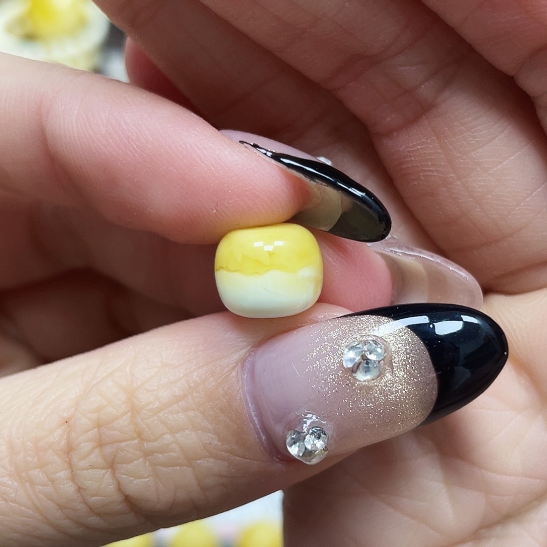 琥珀珠宝奇石未镶嵌10.5*8.8瑕疵福利款