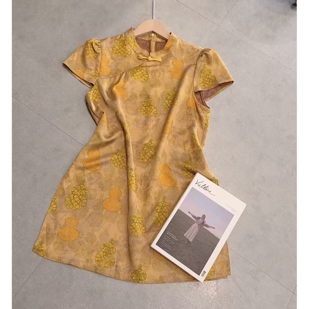 『时尚连衣裙S』时尚气质百搭连衣裙82592