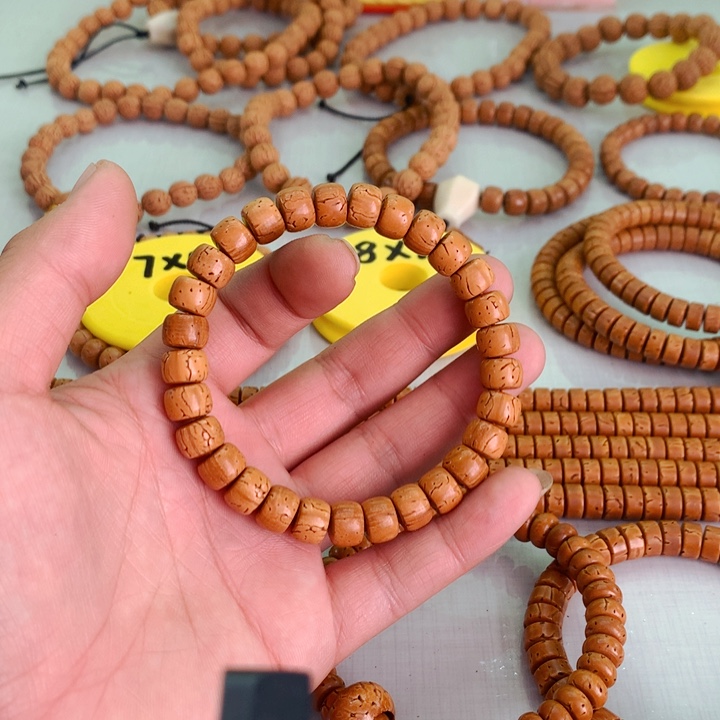 木质类逸*桃核手串精工老型