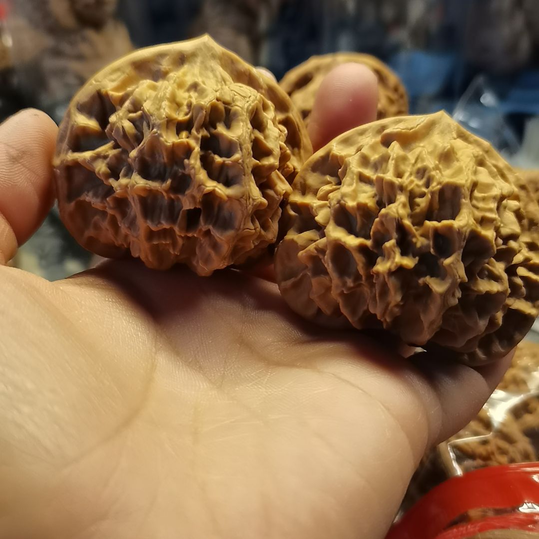 猴头核桃吊坠53帝王狮子头