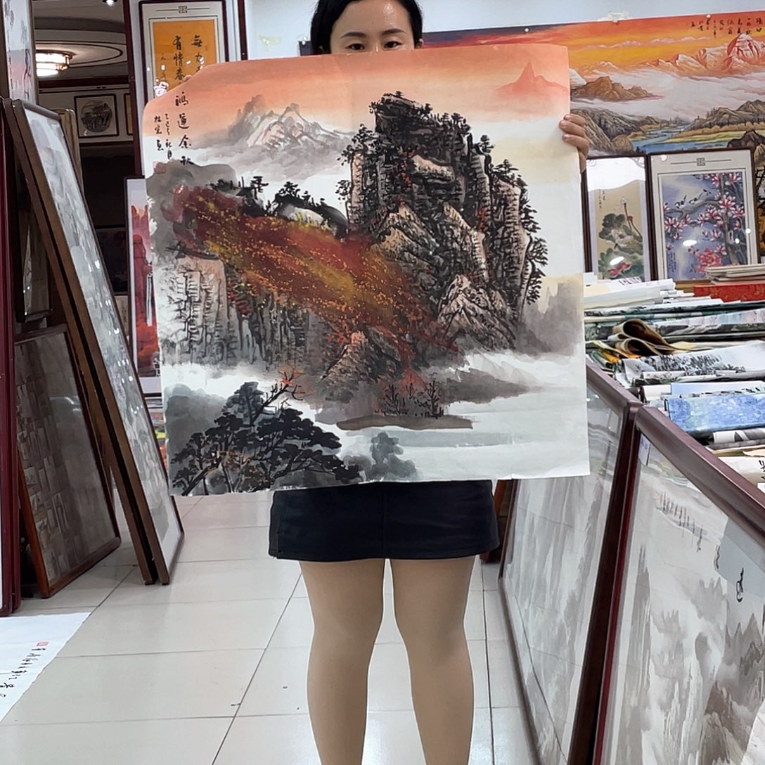 国画 纯手绘国画作品