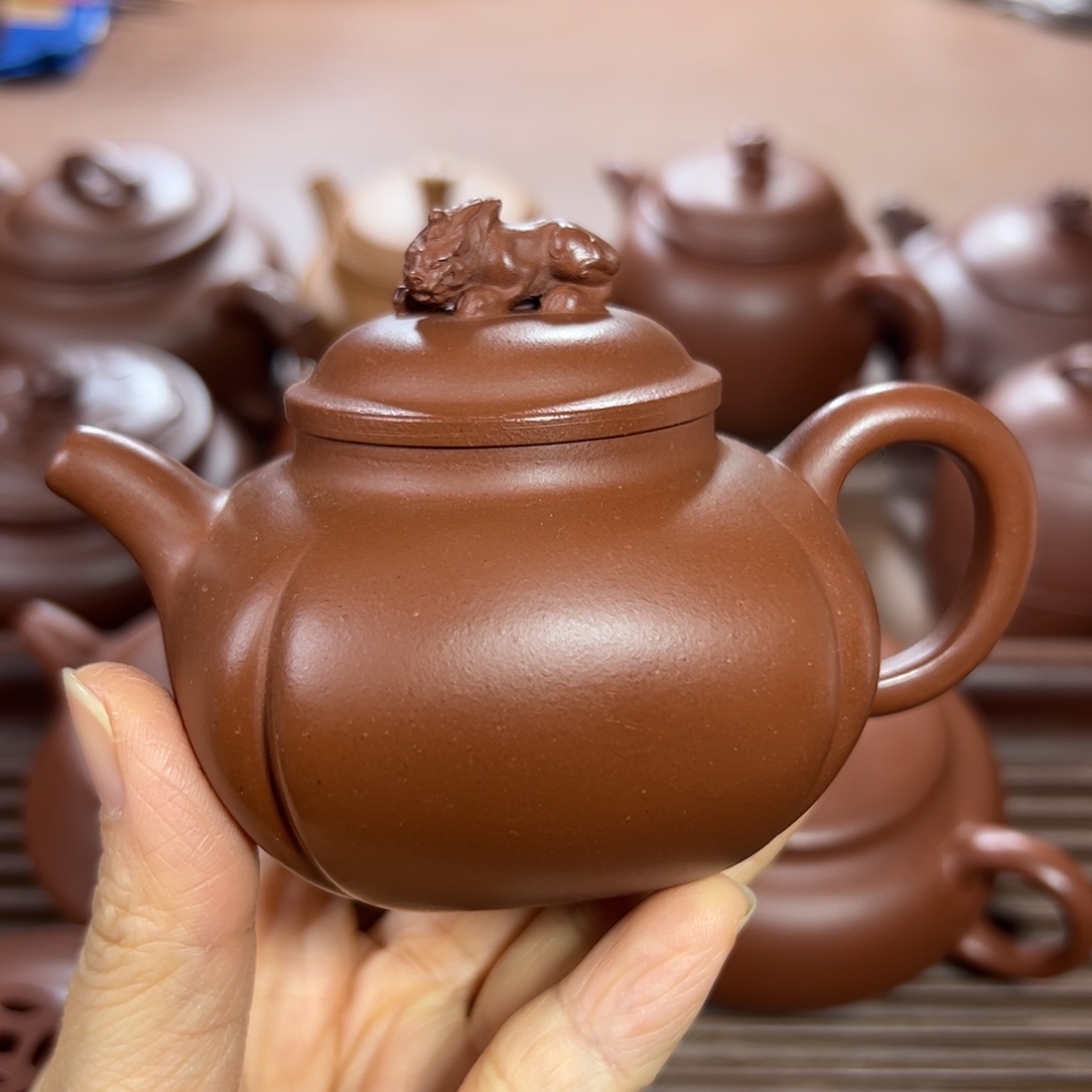 红泥茶壶貔貅 150cc